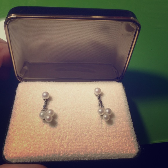 Authentic Mikimoto cultured pearls