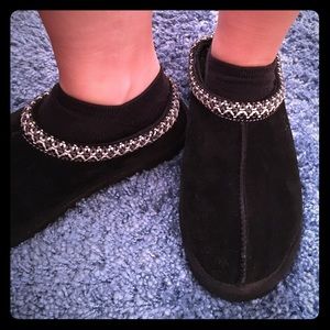 Authentic Ugg Black Tasman Clogs