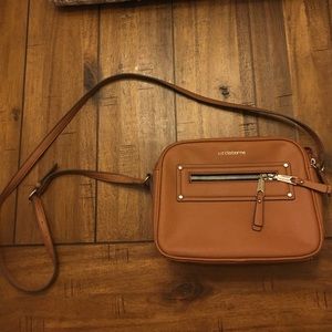 Brown shoulder bag, cross body