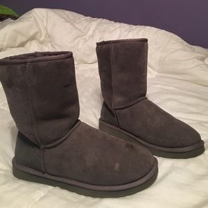 Grey uggs size 9