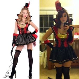 Dazzling Ringmaster Halloween Costume