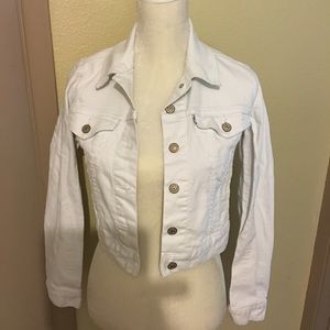 Levi's white jean jacket