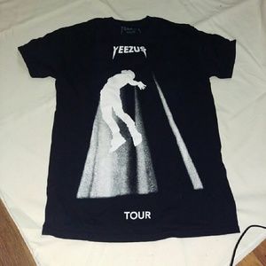 Yeezy yeezus black tour shirt unisex small