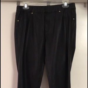 Zara Skinny Faux Leather-like Pants