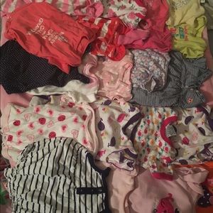 22 onesies 0-3 months