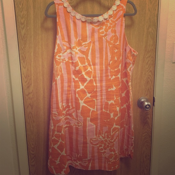 Lilly Pulitzer giraffe dress