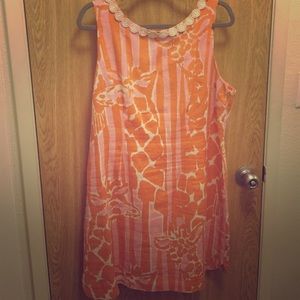 Lilly Pulitzer giraffe dress