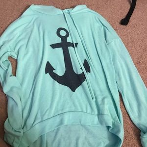 Anchor sweat shirt