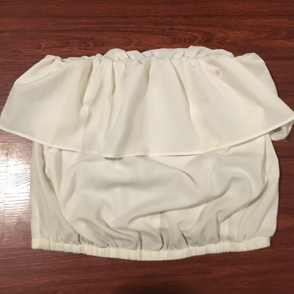 Off the shoulder crop top