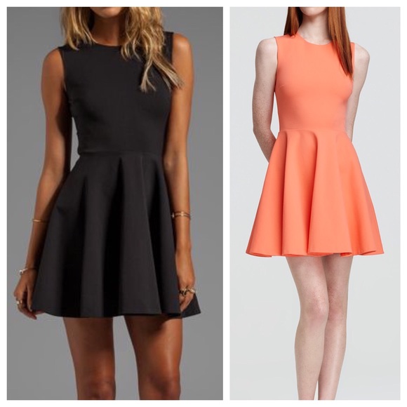 RARE Pink DVF Dahlia Jeannie Fit and Flare Dress