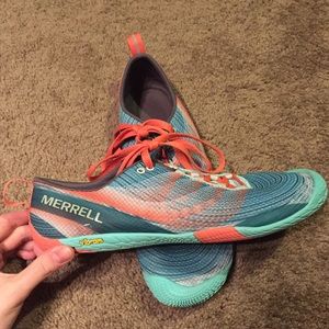 Merrell barefoot ride tennis shoes
