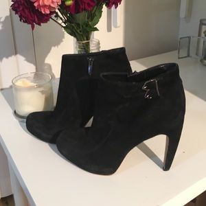 Sam Edelman suede booties