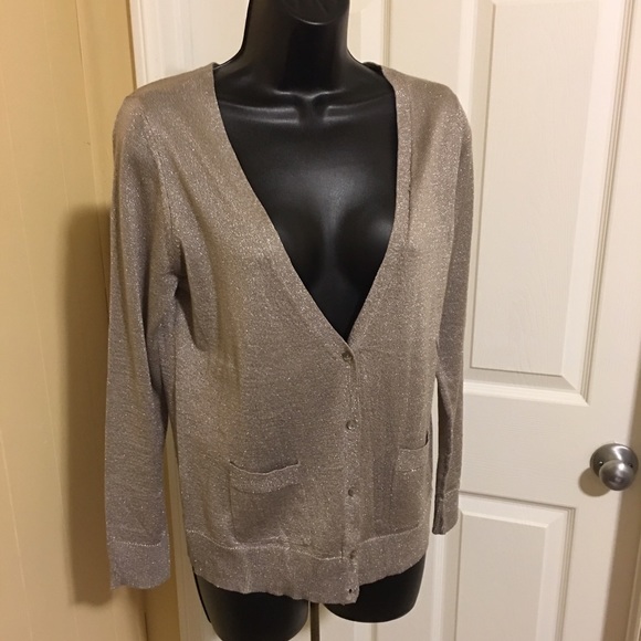 Brand new Silver sweater by Apt 9