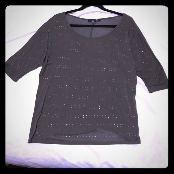 Forever 21 Grey top