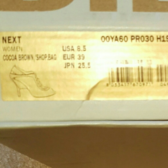 **SOLD** DIESEL PEEP TOE COCOA BROWN SHOES - Picture 4 of 4