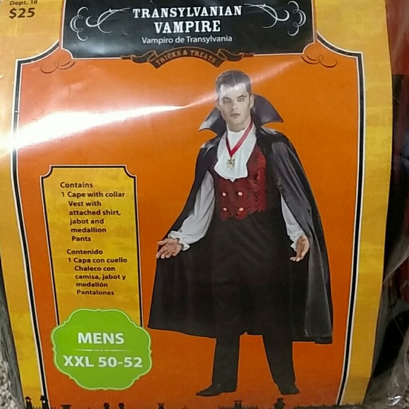 Halloween Transylvania Vampire costume