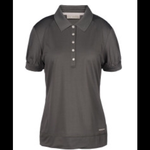 Porsche Design Women's Grey Polo Shirt