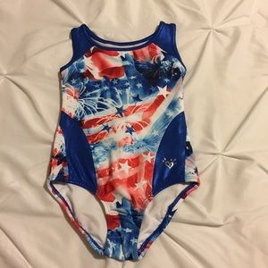 Justice brand size 6 child's leotard