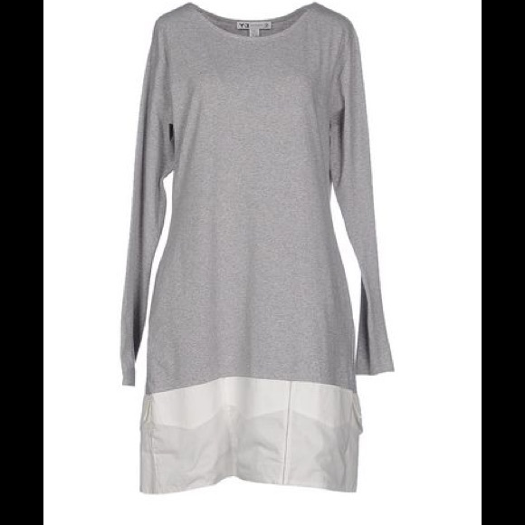 Y-3 LS Jersey Dress Round Collar