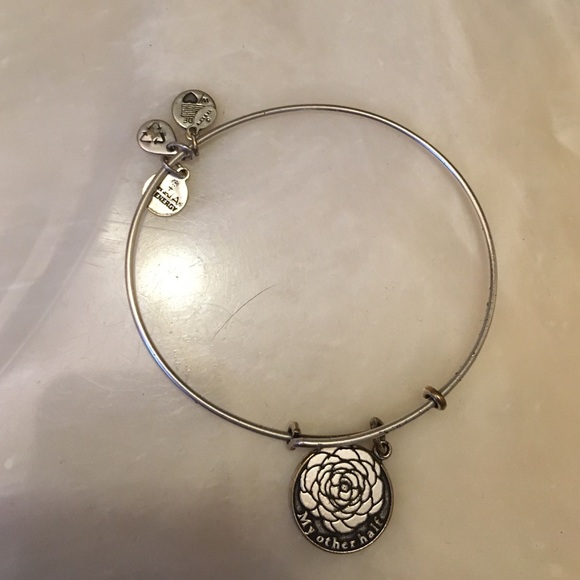My other half charm Alex and ani bracelet