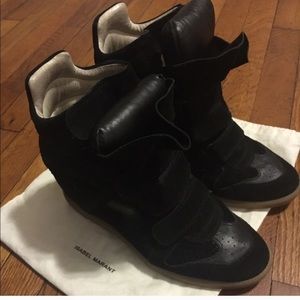 Isabel Marant wedge sneakers gently worn
