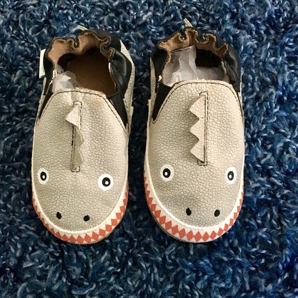 NWT Robeez soft sole 'Dino Dan' size 12-18 months