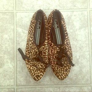 Leopard Print Keds Champion