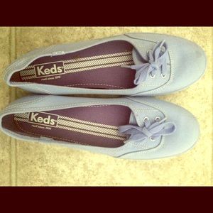 Lilac Keds teacup sneakers
