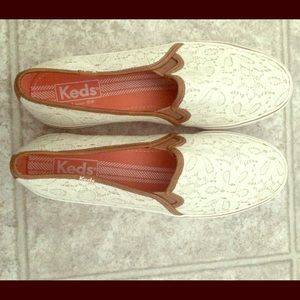Lace Keds slip on shoes