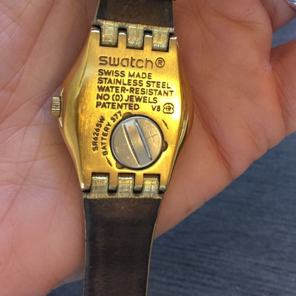 Swatch gold wrap watch vguc main image 4