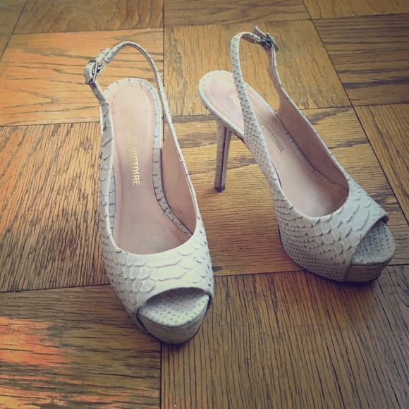 Pour La victoire platform slingbacks