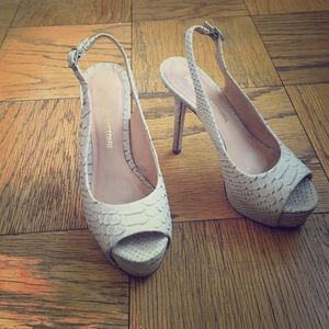 Pour La victoire platform slingbacks