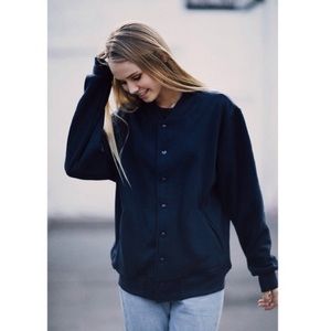 Brandy Melville Varsity Bomber Jacket