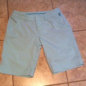 Under Armour shorts, like new. Blue/white stripes