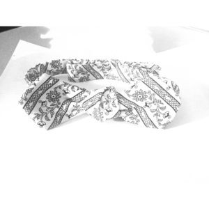 Classic diamond point bow tie (custom made)