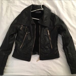 Forever 21 jacket and crop top