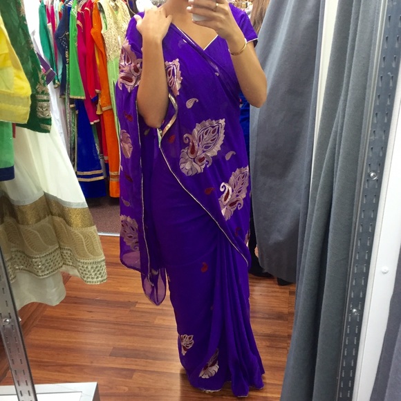 Handmade women's 2 piece saree