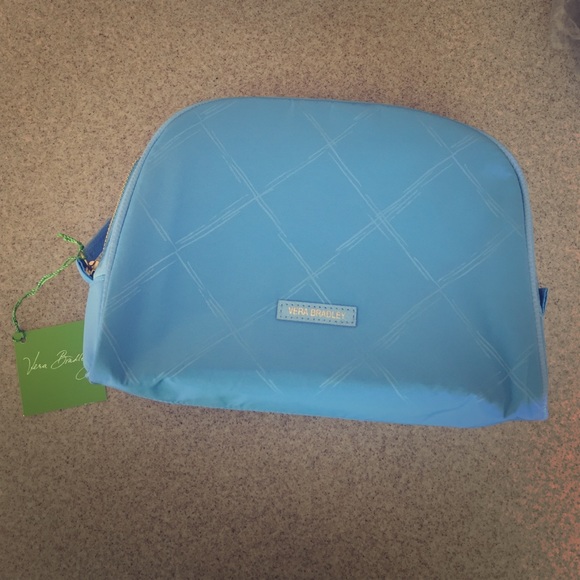 Vera Bradley Preppy Poly Large Cosmetic Case