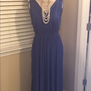 MWT goddess style maxi dress