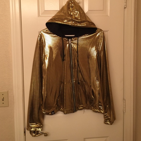 Beta Brand gold hoodie