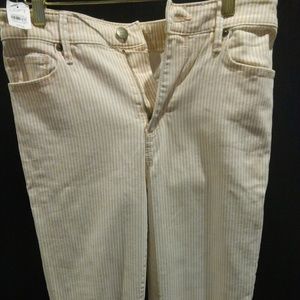 LOFT Curvy High Waist Skinny Jeans in Apricot