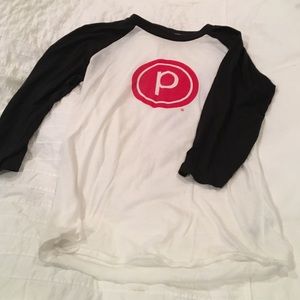 Pure barre baseball tee