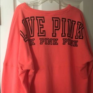 VS Super Cute PINK Long Sleeve Shirt!