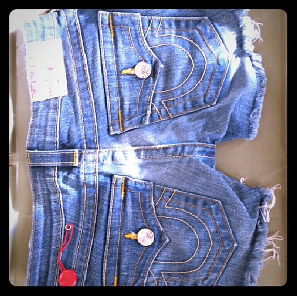 Authentic True Religion Jean Shorts
