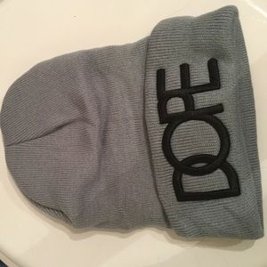 Grey DOPE beanie