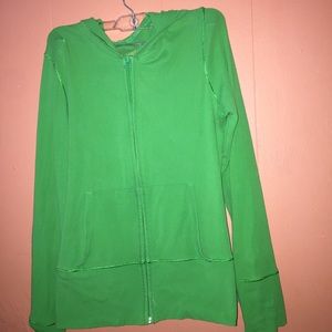 Green Victoria Secret sweater