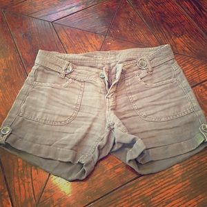 Anthropologie grey shorts