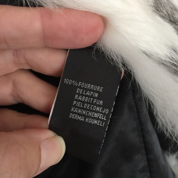 Antik Batik Rabbit Fur Coat - Picture 4 of 4