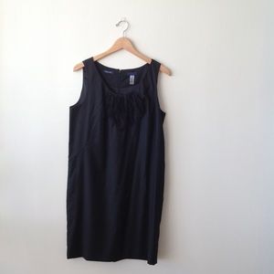 J. Crew Black Shift Dress