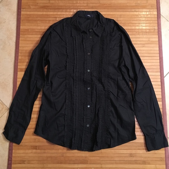 Gap Ruffled Button Down - Picture 2 of 4